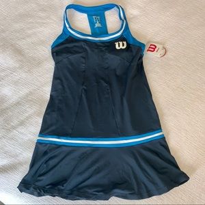 NWT Wilson Women’s Navy Tennis Dress, Size Medium
